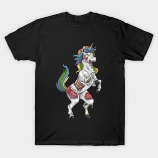 Zombie Unicorn Halloween costume Zombiecorn T-Shirt